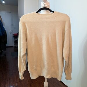 Aritzia Wilfred Free Soft White/Cream  Crewneck Sweater